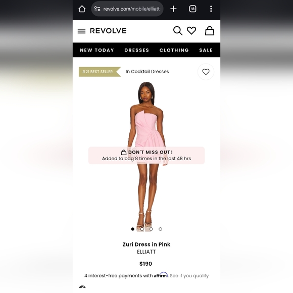 Elliatt Zuri Dress